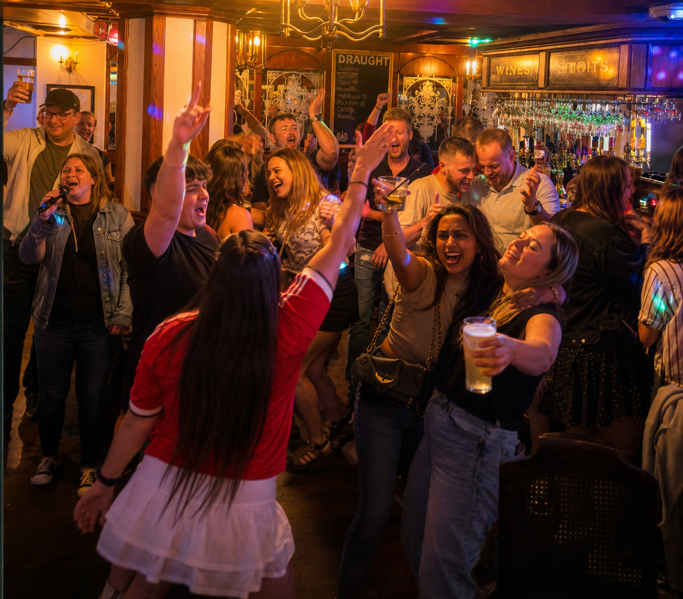 Saturday karaoke at Celtic Irish Pub